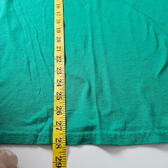 Houston Rockets Glidan Sz Medium St. Patrick's Day Shamrock Fan Tee Green Yellow - Picture 6 of 6